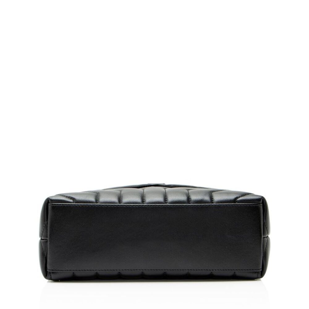 Saint Laurent Matelasse Calfskin Monogram LouLou Chain Small Shoulder Bag - Picture 5 of 10